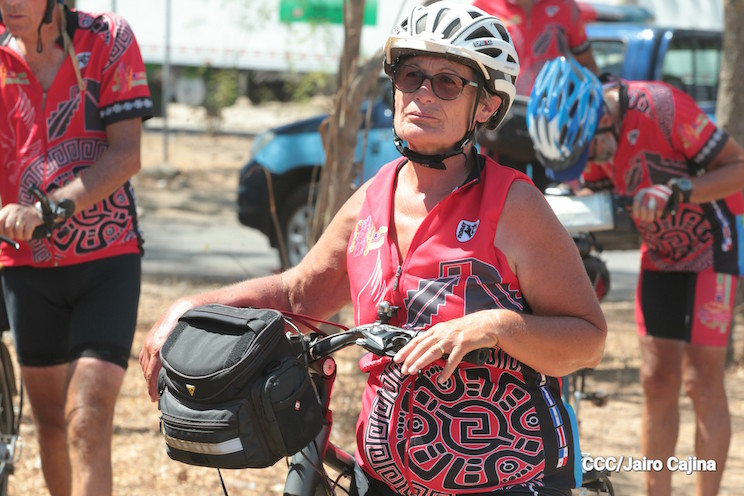 Ciclistas franceses llegan a Nicaragua para conocer nuestras bellezas
